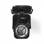 Nedis Kaffebryggare | Filtrera kaffe | 0.4 l | 1 Koppar | Silver / Svart