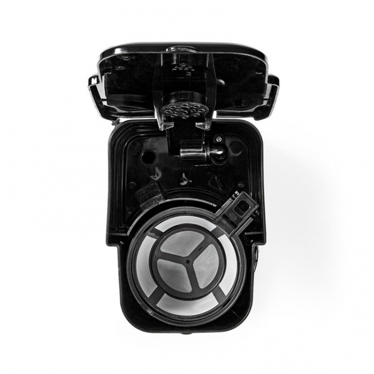 Nedis Kaffebryggare | Filtrera kaffe | 0.4 l | 1 Koppar | Slå på timern | Silver / Svart Nedis Kaffebryggare | Filtrera kaffe | 0.4 l | 1 Koppar | Slå på timern | Silver / Svart