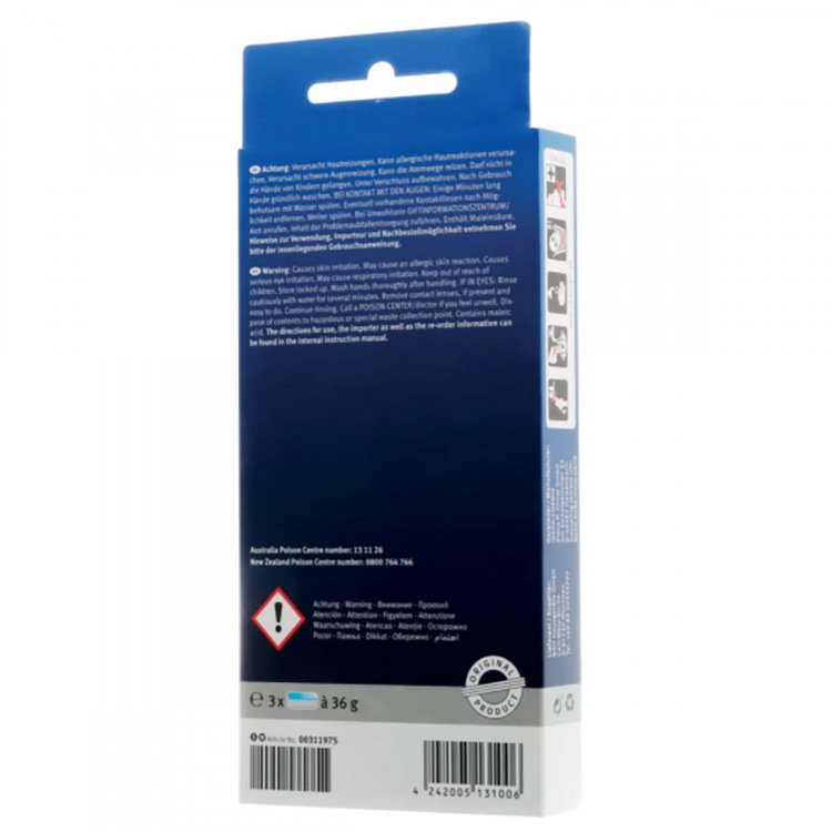 Bosch Avkalkningstabletter för kaffemaskiner - 2 i 1 - 3 stycken à 36 gram