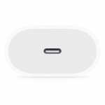 Apple (MHJE3ZM/A) USB-C, Strömadapter, Väggladdare, 20W, Bulk, Vit