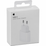 Apple (MHJE3ZM/A) USB-C, Strömadapter, Väggladdare, 20W, Vit