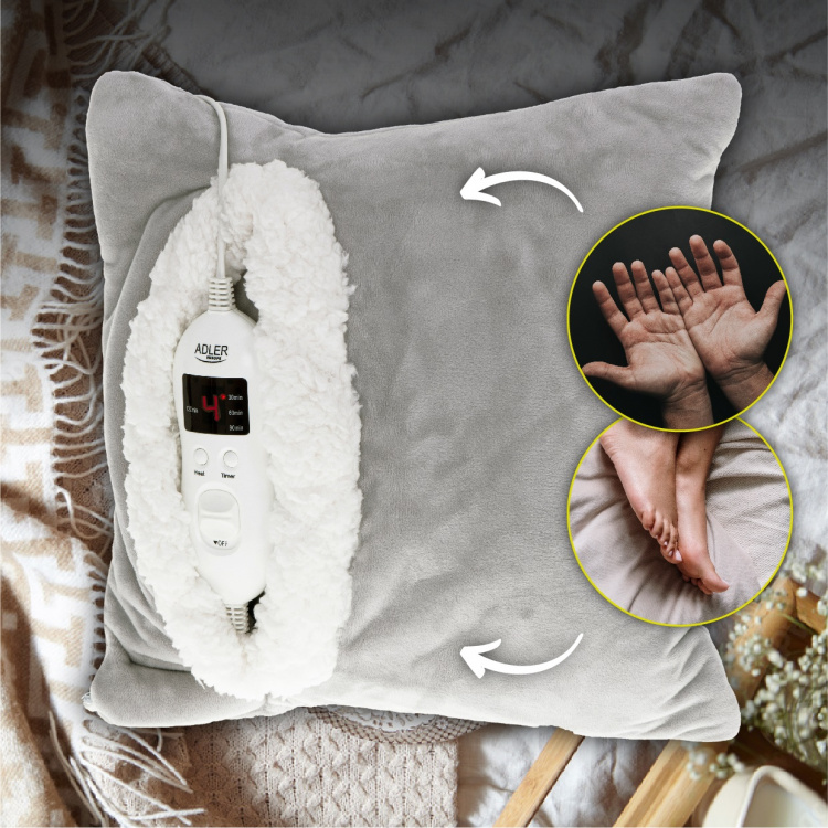 Adler AD 7412 Elektrisk värmekudde Adler AD 7412 Elektrisk värmekudde