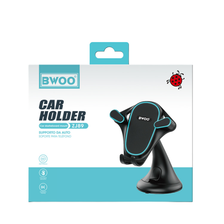 BWOO car holder ZJ89, Svart