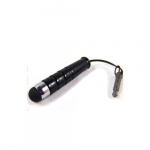 Kapacitiv stylus penna, Universal, 3,5mm (Svart)