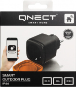 Qnect Smart Home SH-OP01 Smart utomhuskontakt, IP44, WiFi