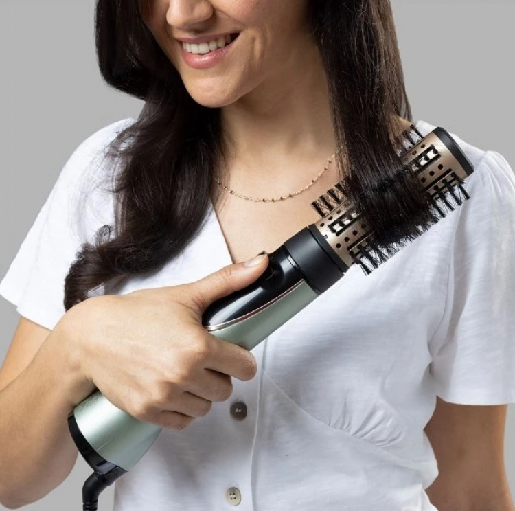 Remington Roterande varmluftsborste för vackra lockar