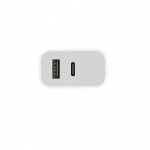 Maxlife MXTC-05 PD QC laddare 1x USB-C 1x USB 20W, vit