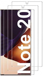 3-pack InvisibleShield Ultra Vision Guard Skärmskydd för Samsung Note 20