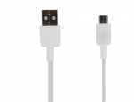 USB C-kabel, 1 m, Vit, Bulk