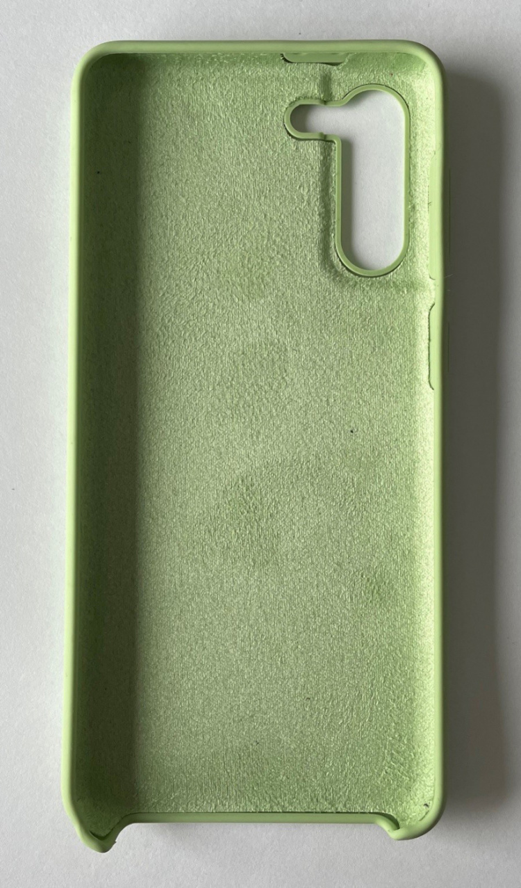 Grönt silikonskal - Samsung Galaxy S21 Plus