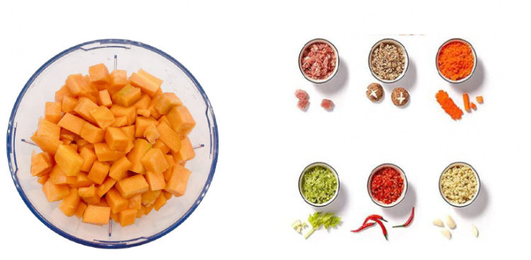 Multiskivare för manuell hackning av grönsaker