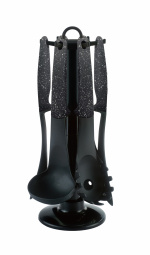 Köksredskapsset 7-delat, roterbart, för matlagning