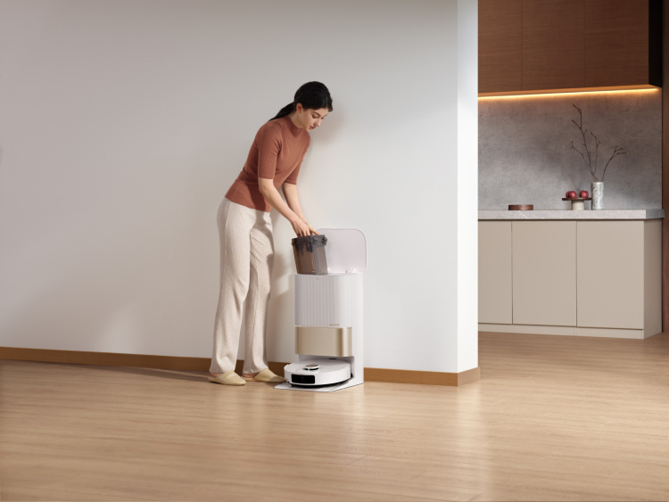 Dreame X40 Ultra Robotdammsugare, Vit