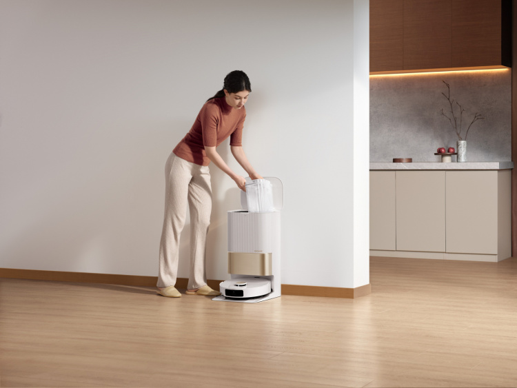 Dreame X40 Ultra Robotdammsugare, Vit