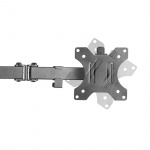 Dual-monitor skrivbordsfäste och två skärmar från Acer - Pre-owned, Klass C