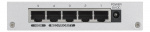 ZyXEL GS-105B v3. 5-port Gigabit switch, metall, silver - Pre-owned, Klass A