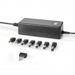 Nedis Universal nätadapter | 36 W | 5 - 24 V DC | 1.80 m | 2.4 A - 3.0 A A | 7 plug(s) | Svart