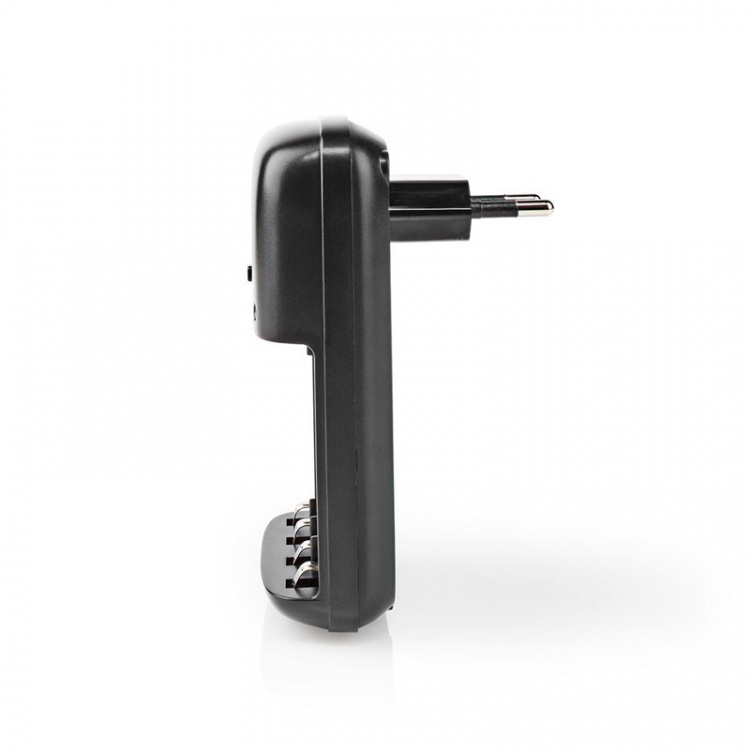 Nedis NiMH Batteriladdare AA / AAA | 1.2 / 9 V DC | 0.5 A A | Underhållsladdning | Euro / Typ C (CEE 7/16) | Batteritypsenergi: AA / AAA / E-Block | Svart Nedis NiMH Batteriladdare AA / AAA | 1.2 / 9 V DC | 0.5 A A | Underhållsladdning | Euro / Typ C (CEE 7/16) | Batteritypsenergi: AA / AAA / E-Block | Svart