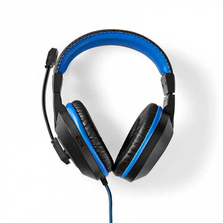 Nedis Gaming Combo Kit | 4-i-1 | Tangentbord, headset, mus och musmatta- | Blå / Svart | QWERTZ | DE Layout - Fyndvara