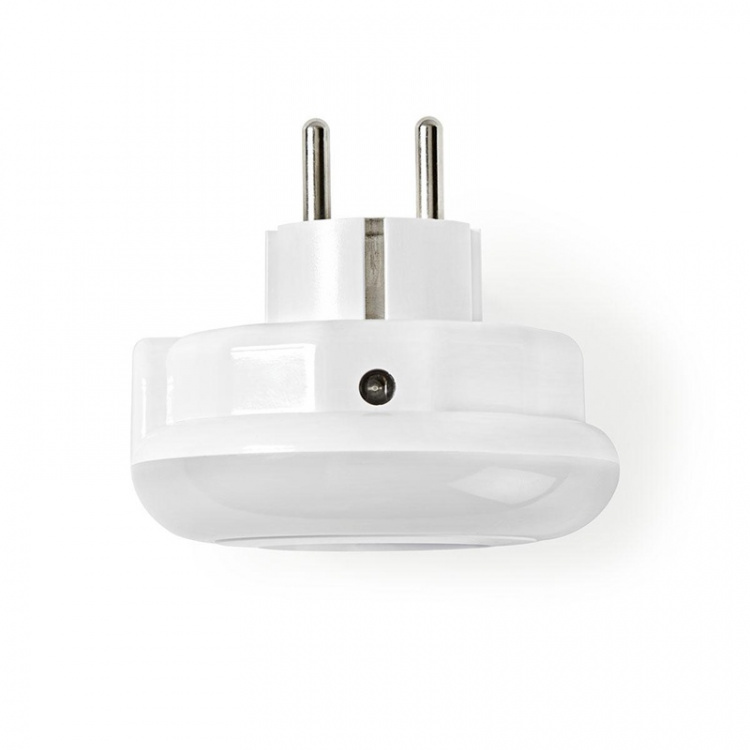 Nedis Plug-In LED Natt Belysning | Dag / natt sensor | 3680 W | 10 lm | Blå / Grön / Vit