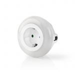 Nedis Plug-In LED Natt Belysning | Dag / natt sensor | 3680 W | 10 lm | Blå / Grön / Vit