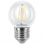Century LED Vintage Filament Lamp E27 Globe 6 W 806 lm 2700 K
