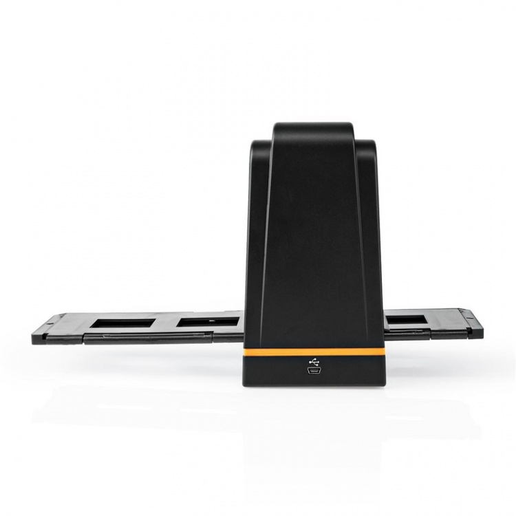 Nedis Slide/negativ skanner | 35.0 mm | 10 MPixel | Skanningsupplösning: 1800 / 3600 dpi | Skanningstid: 2 s | USB ström | Programvara ingår | Svart