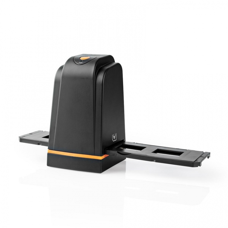 Nedis Slide/negativ skanner | 35.0 mm | 10 MPixel | Skanningsupplösning: 1800 / 3600 dpi | Skanningstid: 2 s | USB ström | Programvara ingår | Svart