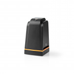 Nedis Slide/negativ skanner | 35.0 mm | 10 MPixel | Skanningsupplösning: 1800 / 3600 dpi | Skanningstid: 2 s | USB ström | Programvara ingår | Svart
