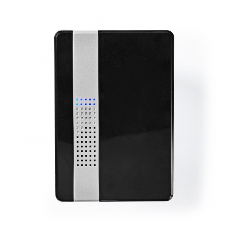 Nedis Trådlösa dörrklockan | Strömadapter | 220 - 240 V AC 50 Hz | 1x CR2032 | Volym: 80 dB | Signalområde: 300 m | IP44 | Justerbar volym | 36 Melodier | 1 Mottagare | Svart Nedis Trådlösa dörrklockan | Strömadapter | 220 - 240 V AC 50 Hz | 1x CR2032 | Volym: 80 dB | Signalområde: 300 m | IP44 | Justerbar volym | 36 Melodier | 1 Mottagare | Svart