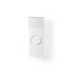 Nedis Trådlösa dörrklockan | Strömadapter | 220 - 240 V AC 50 Hz | 1x CR2032 | Volym: 80 dB | Signalområde: 300 m | IP44 | Justerbar volym | 36 Melodier | 1 Mottagare | Vit Nedis Trådlösa dörrklockan | Strömadapter | 220 - 240 V AC 50 Hz | 1x CR2032 | Volym: 80 dB | Signalområde: 300 m | IP44 | Justerbar volym | 36 Melodier | 1 Mottagare | Vit