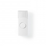 Nedis Trådlösa dörrklockan | Strömadapter | 220 - 240 V AC 50 Hz | 1x CR2032 | Volym: 80 dB | Signalområde: 300 m | IP44 | Justerbar volym | 36 Melodier | 1 Mottagare | Vit Nedis Trådlösa dörrklockan | Strömadapter | 220 - 240 V AC 50 Hz | 1x CR2032 | Volym: 80 dB | Signalområde: 300 m | IP44 | Justerbar volym | 36 Melodier | 1 Mottagare | Vit