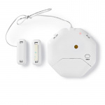 Nedis Dörr Fönster Alarm | Batteridriven | 2x CR2032 | 85 dB | Vit