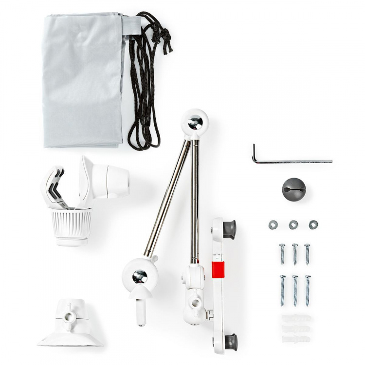 Nedis Tablet Stativ | Universella | Interaktiv | Metall / Vit