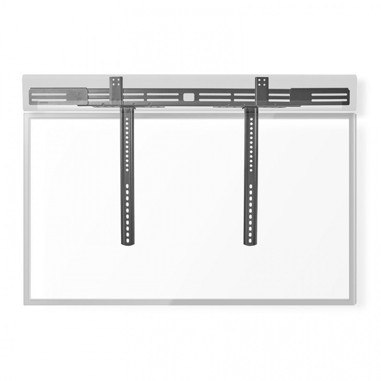 Nedis Soundbar Fäste | Kompatibel med: Universell | Ansluten till TV:n | 10 kg | Djupjustering | Stål | Svart