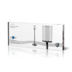 Nedis Högtalar Fäste | Kompatibel med: Sonos® One SL™ / Sonos® One™ / Sonos® PLAY:1™ | Golv | 3 kg | Fast | ABS / Stål | Svart