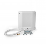 Nedis 5G / 4G / 3G Antenn | 5G | Inomhus eller Utomhus | 698-5000 MHz | Förstärkning: 6 dB | 2.50 m | Vit