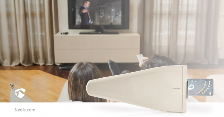 Nedis 5G / 4G / 3G Antenn | 5G | Inomhus eller Utomhus | 698-5000 MHz | Förstärkning: 11 dB | 4.00 m | Vit Nedis 5G / 4G / 3G Antenn | 5G | Inomhus eller Utomhus | 698-5000 MHz | Förstärkning: 11 dB | 4.00 m | Vit