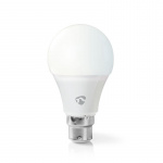 Nedis Smartlife LED-lampa | Wi-Fi | B22 | 800 lm | 9 W | Varm Vit | 2700 K | Energiklass: A+ | Android™ / IOS | A60 Nedis Smartlife LED-lampa | Wi-Fi | B22 | 800 lm | 9 W | Varm Vit | 2700 K | Energiklass: A+ | Android™ / IOS | A60