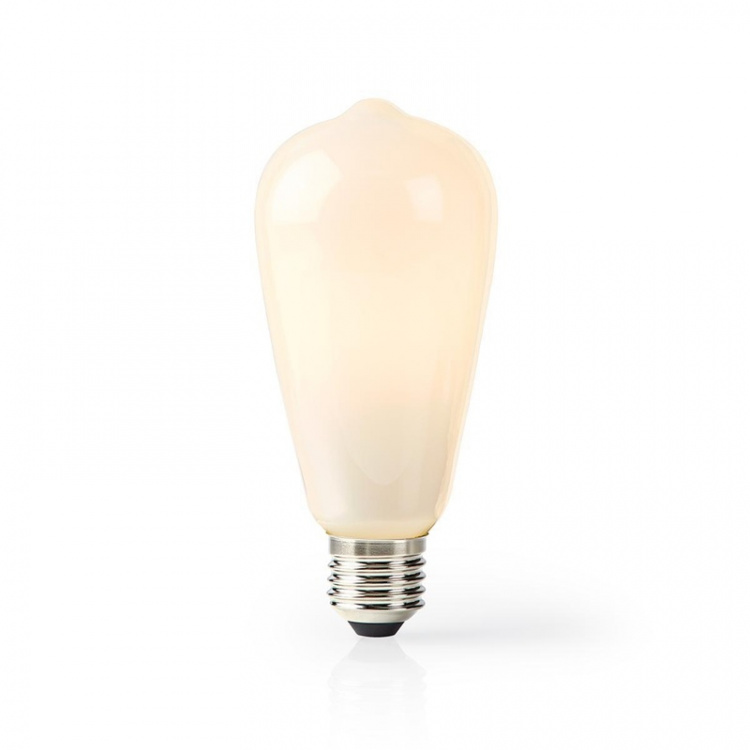 Nedis SmartLife LED vintage lampa | E27 | 500 lm | 5 W | Varm Vit | 2700 K | Glas | Android™ / IOS | ST64 | 1 st
