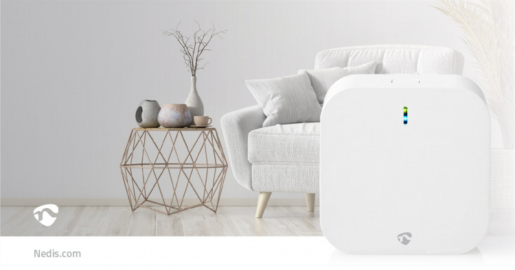 Nedis SmartLife Gateway | Zigbee 3.0 | 40 Enheter | USB ström | Android™ / IOS | Vit