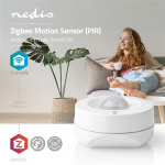 Nedis SmartLife Smartrörelsesensor | Zigbee 3.0 | Batteridriven | IP20 | Detektorvinkel: 120 ° | Detektorområde: 5 m | Max. batteritid: 12 Månader | Vit Nedis SmartLife Smartrörelsesensor | Zigbee 3.0 | Batteridriven | IP20 | Detektorvinkel: 120 ° | Detektorområde: 5 m | Max. batteritid: 12 Månader | Vit