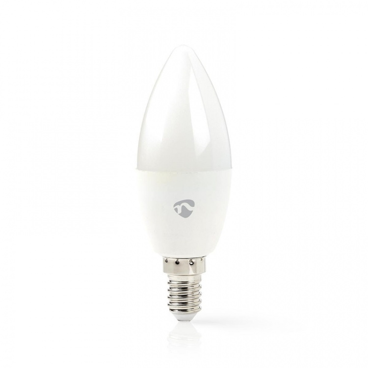 Nedis Smartlife LED-lampa | Wi-Fi | E14 | 350 lm | 4.5 W | Kall Vit / Varm Vit | 2700 - 6500 K | Energiklass: A+ | Android™ / IOS | Ljus