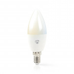 Nedis Smartlife LED-lampa | Wi-Fi | E14 | 350 lm | 4.5 W | Kall Vit / Varm Vit | 2700 - 6500 K | Energiklass: A+ | Android™ / IOS | Ljus