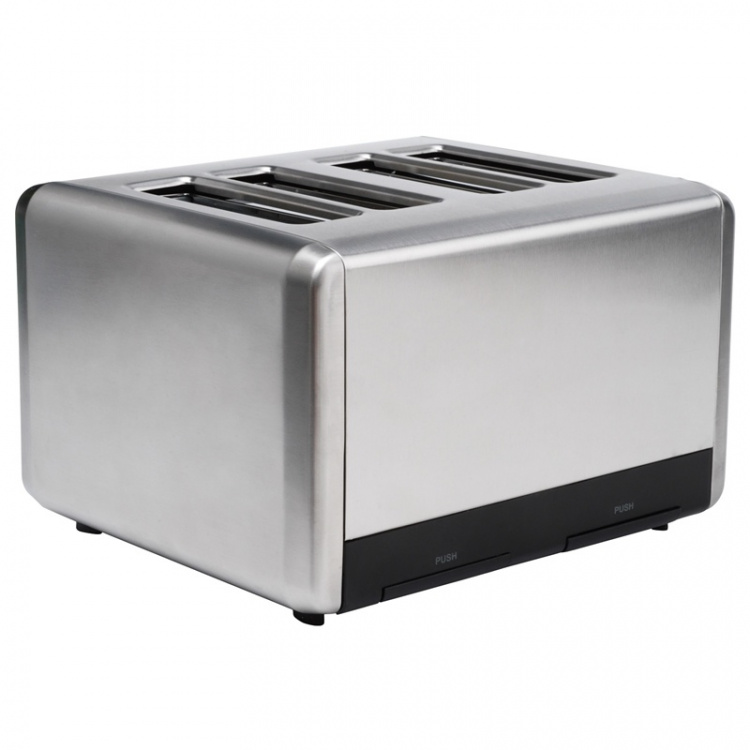 Champion Brödrost 4 skivor 1000W BR420 Rostfri Champion Brödrost 4 skivor 1000W BR420 Rostfri