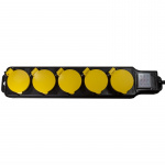 LogiLink Grenuttag 5-vägs Utomhusbruk med brytare IP44 LogiLink Grenuttag 5-vägs Utomhusbruk med brytare IP44