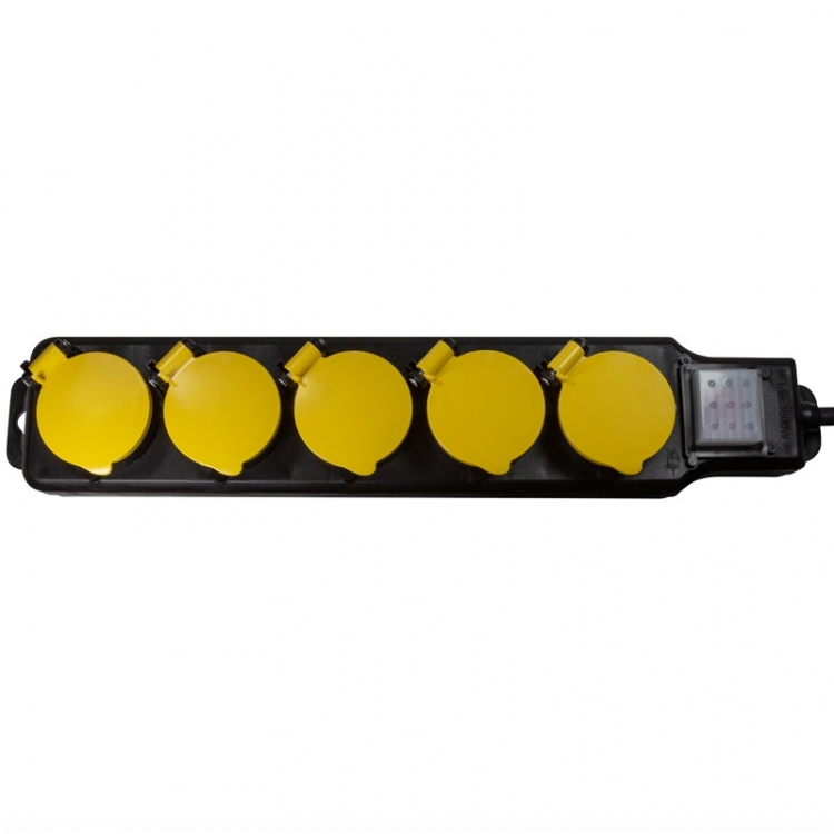 LogiLink Grenuttag 5-vägs Utomhusbruk med brytare IP44 LogiLink Grenuttag 5-vägs Utomhusbruk med brytare IP44