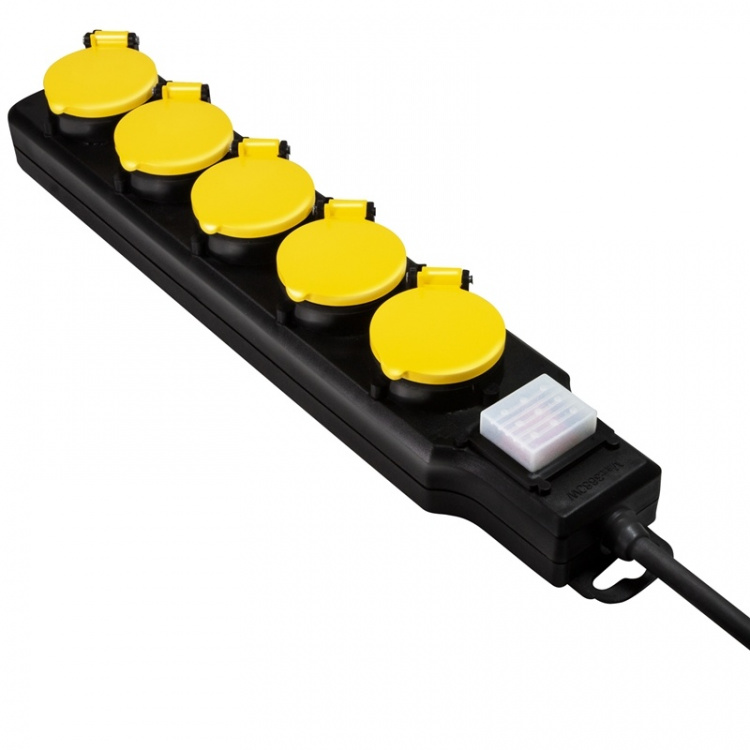 LogiLink Grenuttag 5-vägs Utomhusbruk med brytare IP44 LogiLink Grenuttag 5-vägs Utomhusbruk med brytare IP44