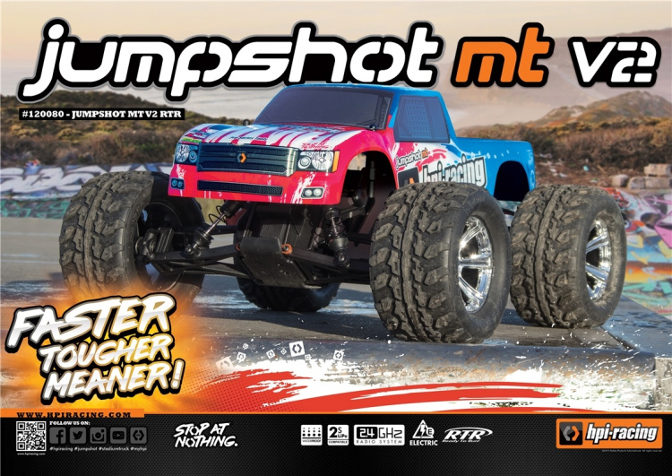 HPI Jumpshot MT V2.0 1:10 Electric Offroad