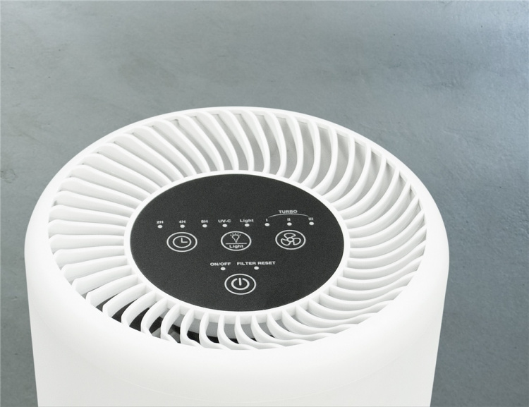 Freia - luftrenare, HEPA-filter, UV-C-ljus, 15m2, 4 hastigheter, timer